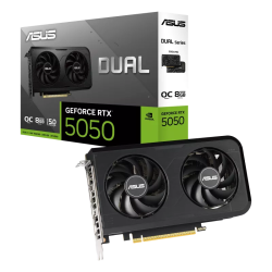 Tarjeta Video Asus dual Nvidia RTX5050 8gb DDR6 pcie 5.0