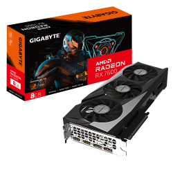 Tarjeta Video Gigabyte gaming RADEON RX7600 8gb DDR6